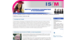 Desktop Screenshot of isim-school.com